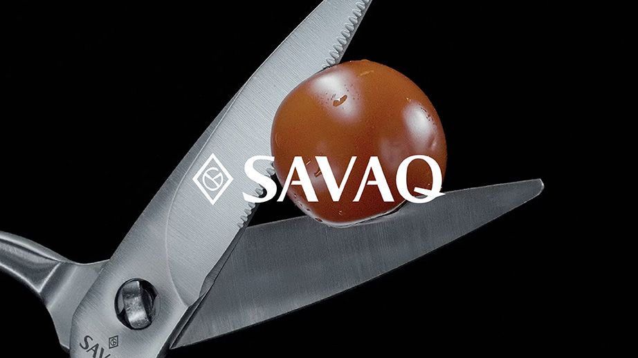SAVAQ キッチンバサミ 分解して洗える オールステンレス